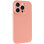 Чехол Silicone Case с защитой камеры NO LOGO для Apple iPhone 15 Pro (6.1) Персиковый / Peach