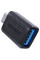 Перехідник Acefast J1 Type- Male to USB Female Black - фото