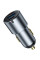 Автомобильное зарядное устройство WIWU CC032 Nano Pro PD60W+QC3.0 (1USB-A/2C) Gray - фото