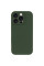 Чехол Silicone Case с защитой камеры NO LOGO для Apple iPhone 15 Pro (6.1) Зеленый / Cyprus Green - фото