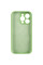 Чохол Epik Silicone Case із захистом камери NO LOGO для Apple iPhone 14 Pro (6.1) М'ятний / Mint - фото