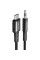 Аудио кабель Aux Acefast C1-08 (Type-C to AUX 3.5mm) (1m) Black - фото