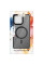 Чехол Ummi Colorful with Magnetic Fit для Apple iPhone 13 / 14 (6.1) Черный / Black - фото