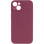 Чехол Epik Silicone Case с защитой камеры NO LOGO для Apple iPhone 14 Plus Бордовый Plum