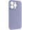 Чехол Silicone Case с защитой камеры NO LOGO для Apple iPhone 15 Pro (6.1) Серый / Lavender Gray