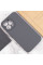 Чехол Silicone Case с защитой камеры NO LOGO для Apple iPhone 15 Pro (6.1) Серый / Dark Gray - фото