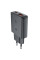 Сетевое зарядное устройство Acefast A69 PD30W GaN (USB-C+USB-A) Black - фото