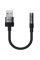 Переходник Acefast J13 USB male to AUX 3.5mm female Black - фото