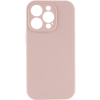 Чехол Epik Silicone Case с защитой камеры NO LOGO для Apple iPhone 14 Pro Розовый Pink Sand