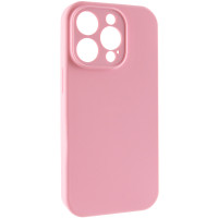 Чехол Epik Silicone Case с защитой камеры NO LOGO для Apple iPhone 14 Pro Розовый Light pink