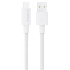 Дата кабель Acefast C18-04 USB to Type-C 3A (1.2m) White