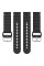 Силиконовый ремешок Wavy для Smart Watch 22mm Black - фото