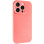 Чехол Silicone Case с защитой камеры NO LOGO для Apple iPhone 15 Pro (6.1) Коралловый / Pink Orange