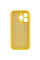 Чохол Epik Silicone Case із захистом камери NO LOGO для Apple iPhone 14 Pro (6.1) Жовтий / Yellow - фото