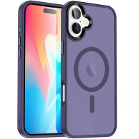 Чехол Ummi Colorful with Magnetic Fit для Apple iPhone 17 (6.3) Темно-фиолетовый / Dark Purple