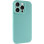 Чехол Silicone Case с защитой камеры NO LOGO для Apple iPhone 15 Pro (6.1) Бирюзовый / Marine Green