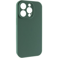 Чохол Epik Silicone Case із захистом камери NO LOGO для Apple iPhone 14 Pro Зелений Pine green