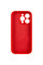 Чохол Epik Silicone Case із захистом камери NO LOGO для Apple iPhone 14 Pro (6.1) Червоний / Red - фото