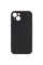 Чехол Silicone Case с защитой камеры NO LOGO для Apple iPhone 14 Plus (6.7) Черный / Black - фото