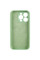 Чохол Epik Silicone Case із захистом камери NO LOGO для Apple iPhone 14 Pro (6.1) Зелений / Pistachio - фото