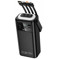 Портативное ЗУ Power Bank Hoco EJ65 High 22.5W+PD20W with cable 30000 mAh Black
