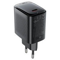 Мережевий зарядний пристрій Acefast A112 GaN PD45W (1USB-C) Black