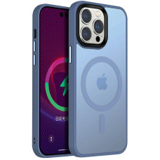 Чохол Ummi Colorful with Magnetic Fit для Apple iPhone 14 Pro (6.1) Блакитний / Sierra Blue
