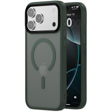 Чохол Ummi Colorful with Magnetic Fit для Apple iPhone 17 Pro / 18 Pro (6.3) Зелений / Dark Green
