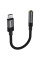 Переходник Acefast J12 Type-C male to AUX 3.5mm female Black - фото