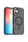 Чохол Ummi Colorful with Magnetic Fit для Apple iPhone 16 Plus (6.7) Чорний / Black - фото
