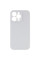 Чехол Silicone Case с защитой камеры NO LOGO для Apple iPhone 15 Pro (6.1) Белый / White - фото