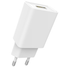Сетевое зарядное устройство Denmen DC01 12W (1USB-A) White