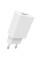 Сетевое зарядное устройство Denmen DC01 12W (1USB-A) White - фото
