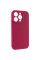 Чехол Silicone Case с защитой камеры NO LOGO для Apple iPhone 15 Pro (6.1) Красный / Rose Red - фото