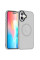 Чохол Ummi Colorful with Magnetic Fit для Apple iPhone 16 Plus (6.7) Сірий / Grey - фото