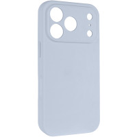 Чохол Silicone Case із захистом камери NO LOGO для Apple iPhone 17 Pro Max (6.9) Блакитний / Sweet Blue