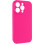 Чехол Silicone Case с защитой камеры NO LOGO для Apple iPhone 15 Pro (6.1) Розовый / Barbie pink