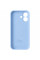 Чехол Silicone Case с защитой камеры для Apple iPhone 17 (6.3) - Голубой / Sweet Blue