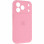 Чехол Silicone Case с защитой камеры для Apple iPhone 17 Pro Max / 18 Pro Max (6.9) - Розовый / Light pink