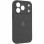 Чехол Silicone Case с защитой камеры для Apple iPhone 17 Pro / 18 Pro (6.3) - Серый / Dark Gray