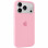 Чехол Silicone Case с закрытым низом для Apple iPhone 17 Pro / 18 Pro (6.3) - Розовый / Light pink