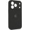Чехол Silicone Case с защитой камеры для Apple iPhone 17 Pro / 18 Pro (6.3) - Черный / Black