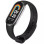 Силіконовий ремінець для Xiaomi Mi Band 8/9/10 - Чорний / Black