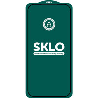 Захисне скло SKLO 5D (тех.пак) для Apple iPhone 17 / 17 Pro / 16 Pro / 18 Pro (6.3) - Чорний