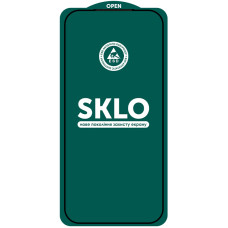 Захисне скло SKLO 5D (тех.пак) для Apple iPhone 17 / 17 Pro / 16 Pro / 18 Pro (6.3) - Чорний