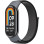 Ремешок Epik Nylon для Xiaomi Mi Band 8/9/10 Серый