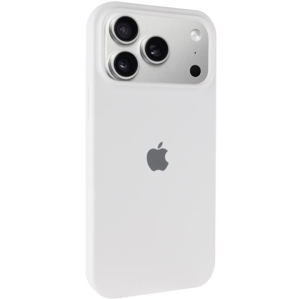 Чохол Silicone Case Full Protective (AA) для Apple iPhone 17 Pro Max (6.9) - Білий / White - фото