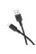 Дата кабель Borofone BX113 Lenny USB to MicroUSB 2.4A (2m) - Black - фото