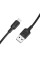 Дата кабель Borofone BX113 Lenny USB to MicroUSB 2.4A (2m) - Black - фото