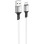 Дата кабель Borofone BX83 Famous USB to MicroUSB 2.4A (1m) - White